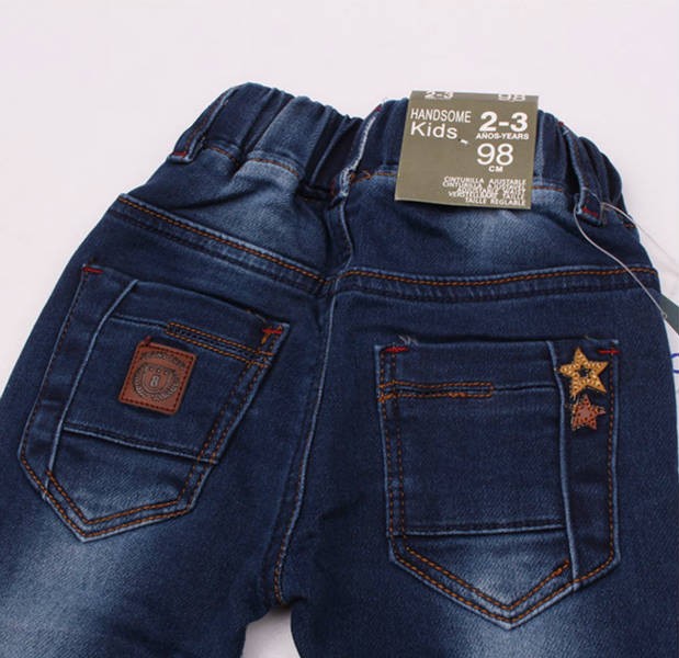 شلوار جینز پسرانه 110181 سایز 2 تا 10 سال مارک JEANS