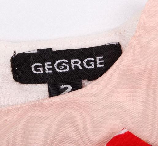 سارافون دخترانه 11561 سایز 2 تا 6 سال مارک GEORGE