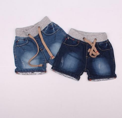 شلوارک جینز پسرانه  110220 سایز 6 تا 36 ماه مارک denim