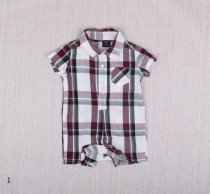 رامپر طرح پیراهن پسرانه 11276 سایز بدوتولد تا 18 ماه مارک BABY GAP