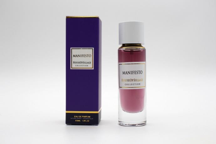 عطر زنانه MANIFESTO محصول شرکت HOUSE OF SILLAGE کد700464