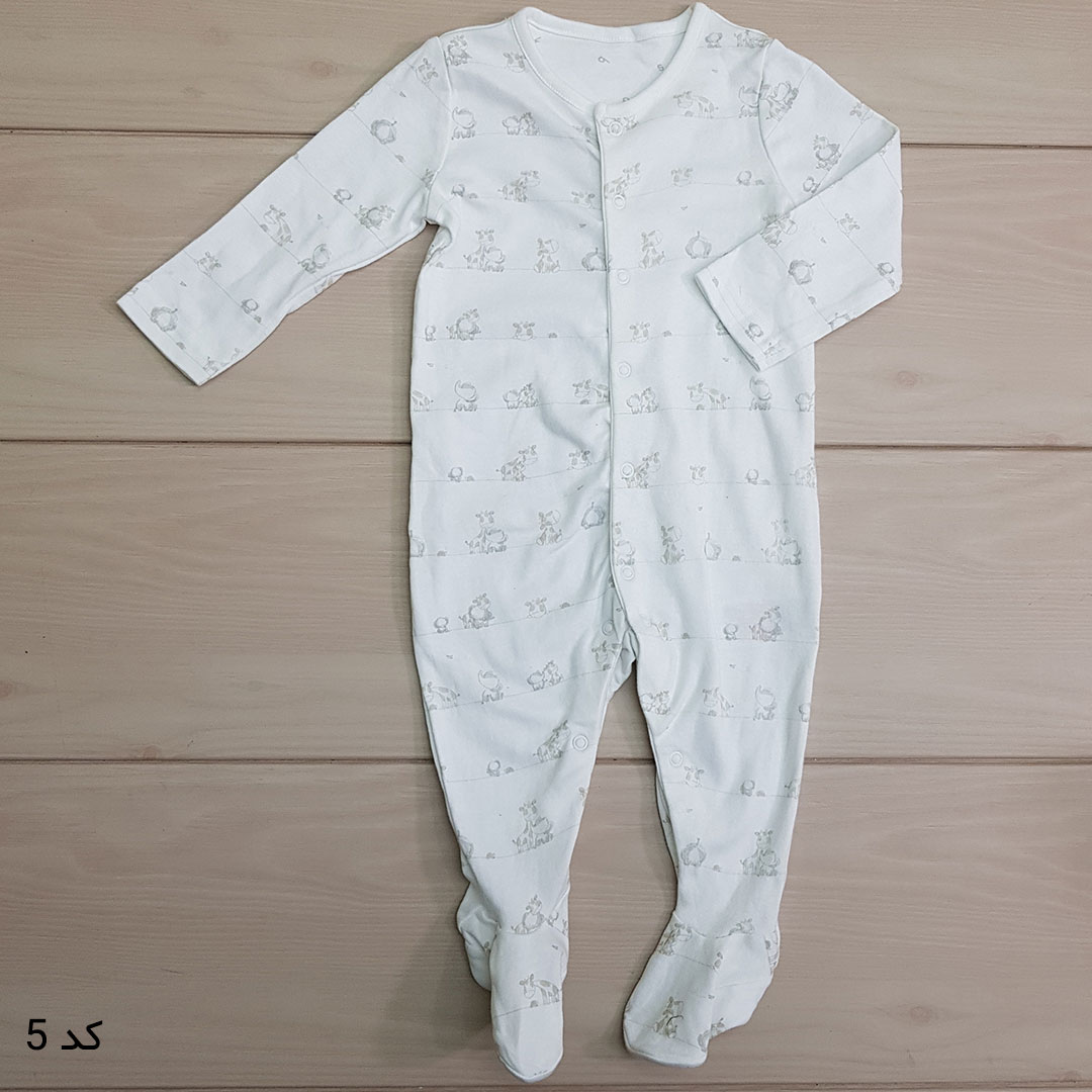 سرهمی جورابدار 23671 سایز بدوتولد تا 36 ماه مارک MOTHERCARE