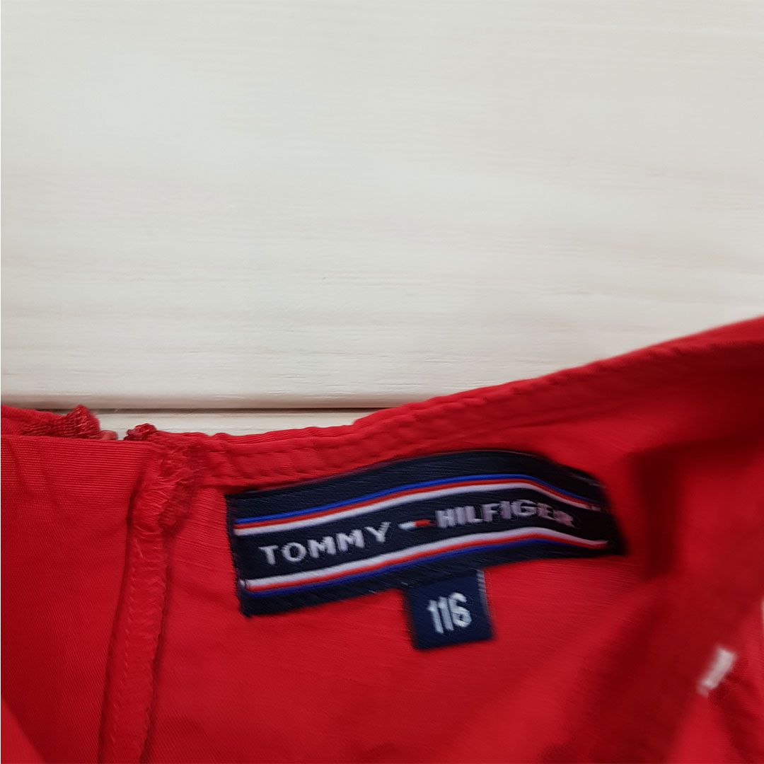 سارافون دخترانه 24373 سایز 2 تا 10 سال مارک TOMMY HILFIGER