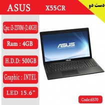 لپ تاپ استوک asus x55cr  کد 17935