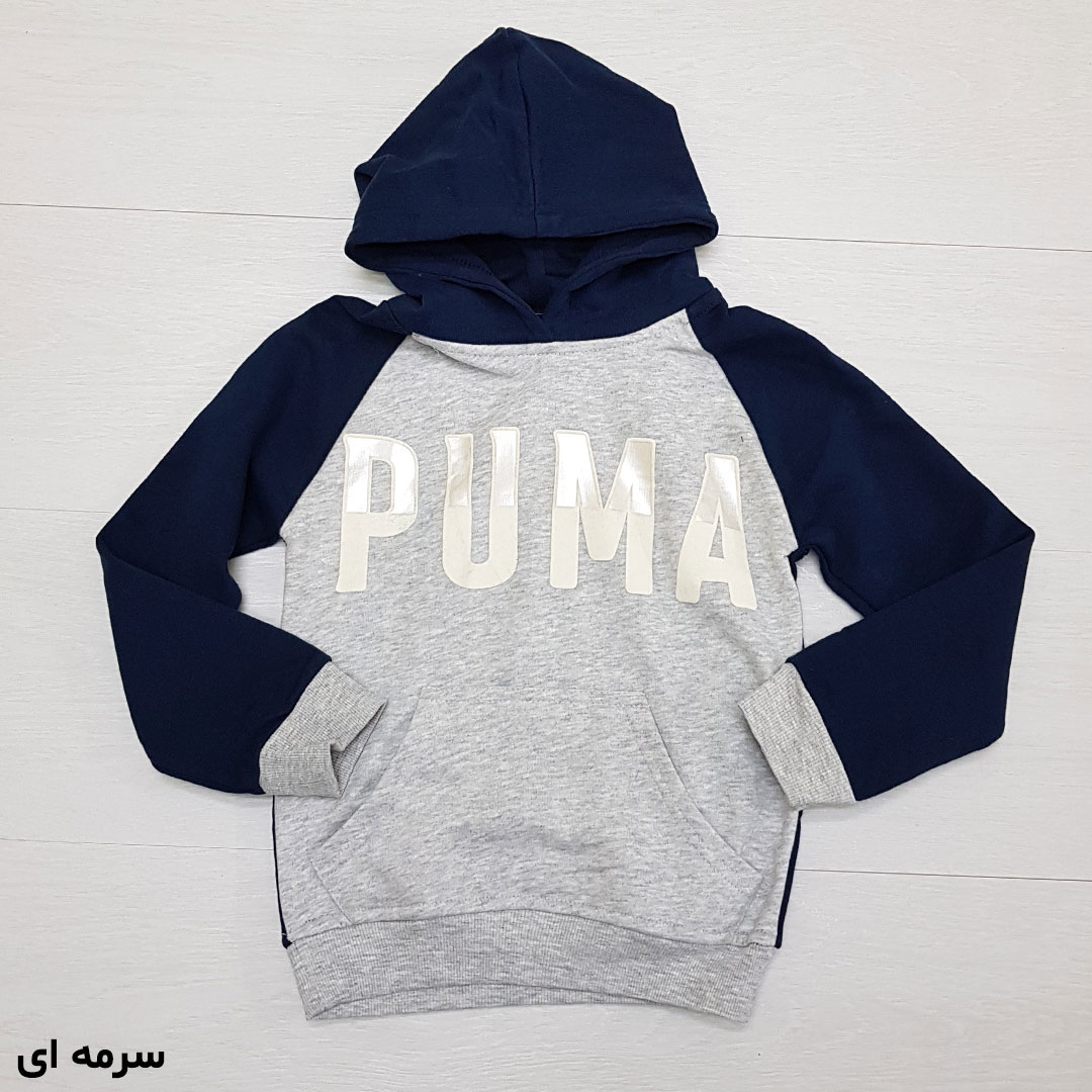 سویشرت کلاه دار 25884 سایز 4 تا 6 سال مارک PUMA