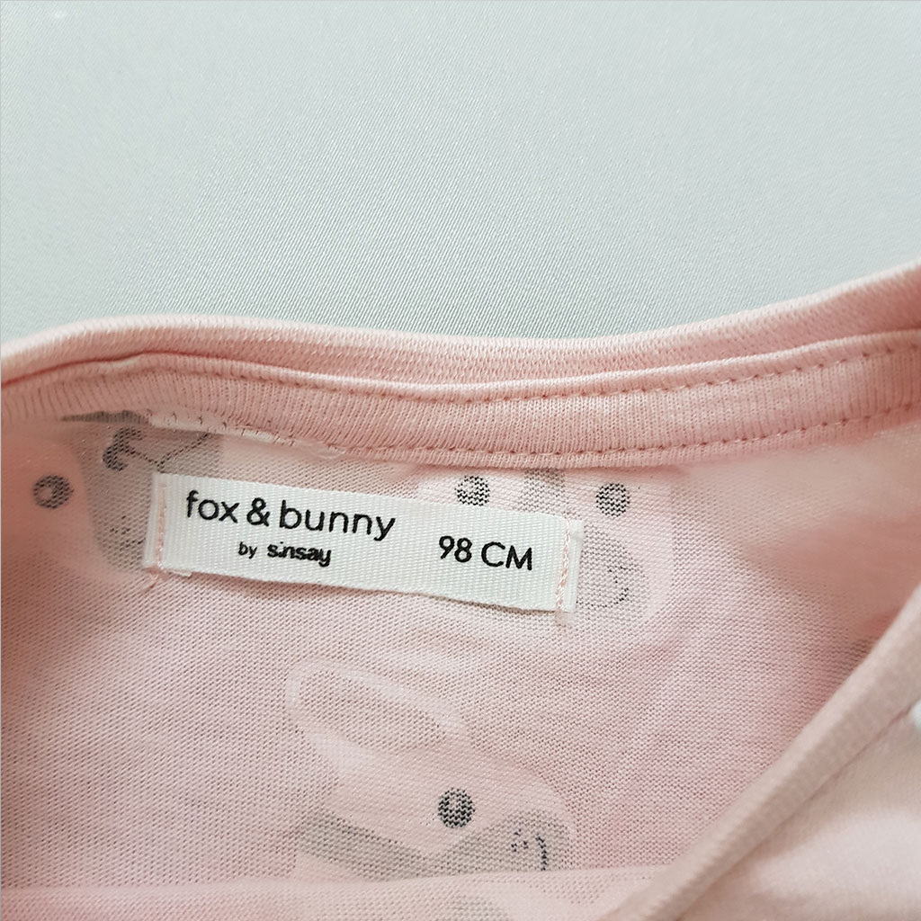 تی شرت دخترانه 27761 سایز 2 تا 10 سال مارک FOX & BUNNY   *