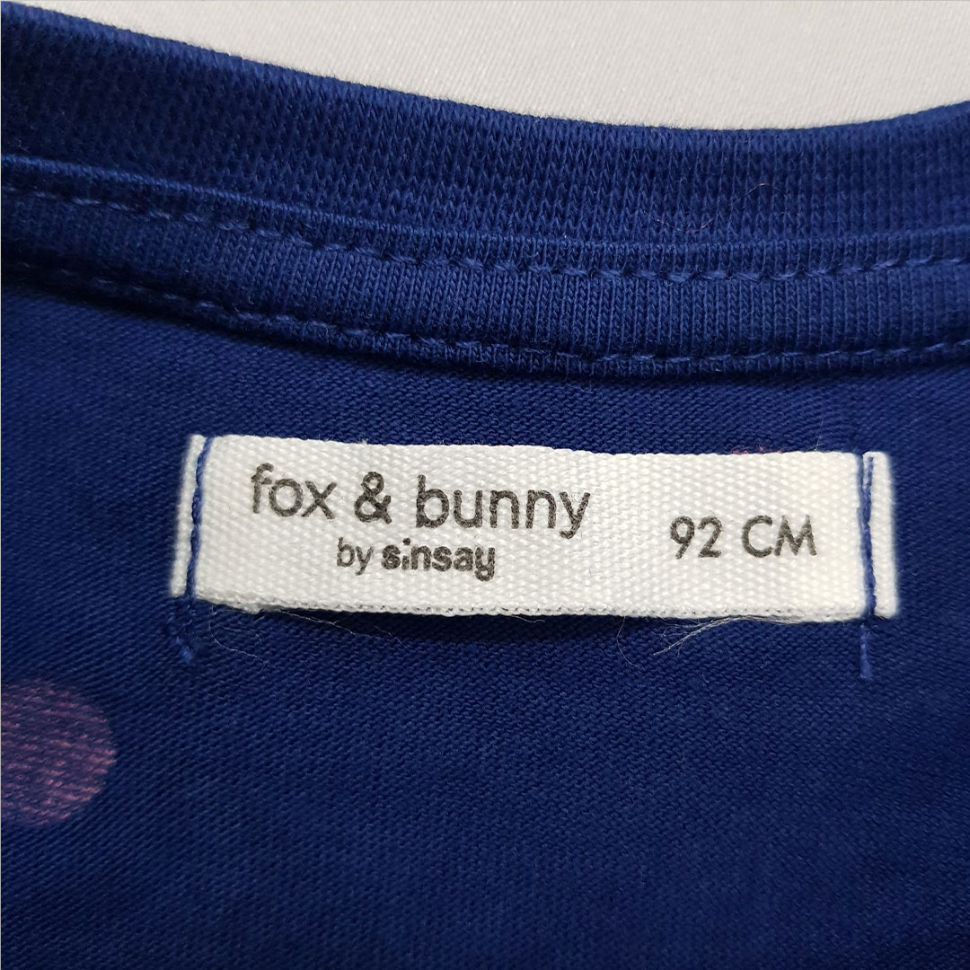 تی شرت دخترانه 28800 سایز 2 تا 10 سال مارک FOX&BUNNY   *