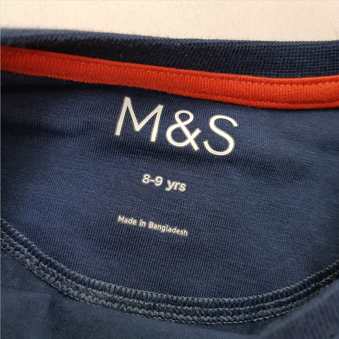 بلوز دخترانه 30188 سایز 7 تا 16 سال کد 2 مارک M&S   *