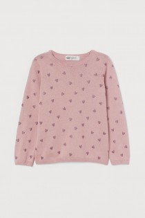 بافت دخترانه 30409 سایز 1.5 تا 8 سال مارک H&M