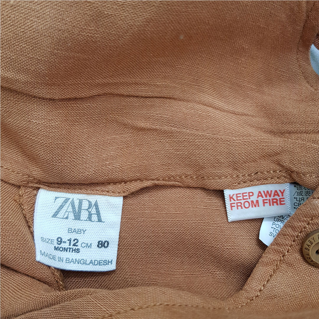 پیشبندار 29135 سایز 9 ماه تا 3 سال کد 1 مارک ZARA   *