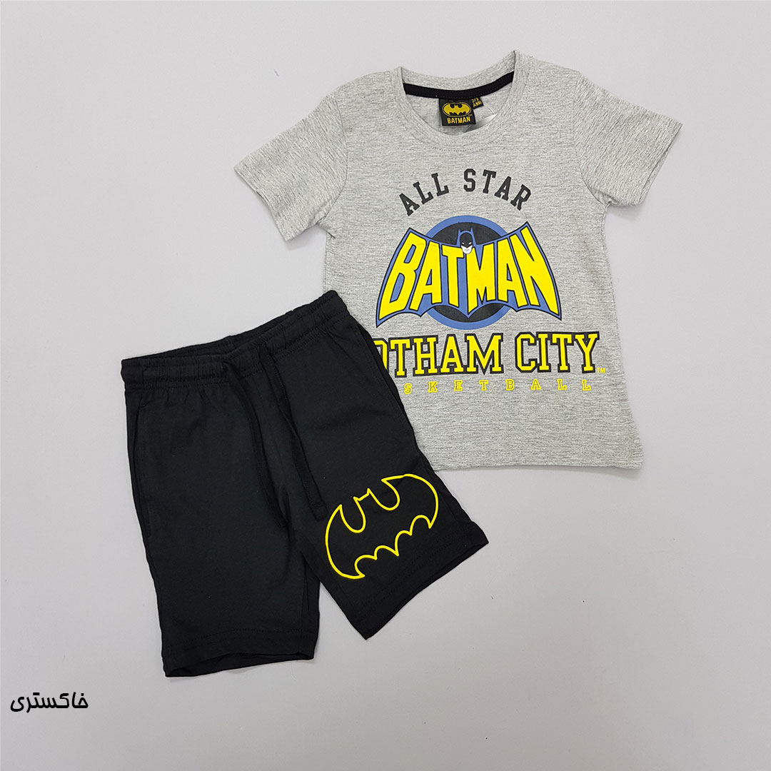 ست پسرانه 28899 سایز 2 تا 8 سال مارک BAT MAN   *