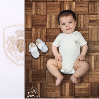 لباس سه تیکه کودک مدل شیر تاج دانالو طرح جدید کد 2204285