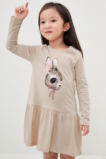 سارافون دخترانه 32620 سایز 3 تا 10 سال کد 2 مارک H&M