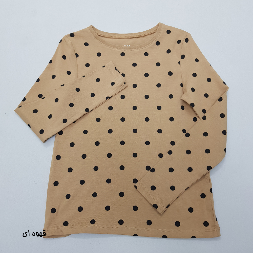 بلوز دخترانه 32633 سایز 1 تا 10 سال کد 2 مارک H&M   *