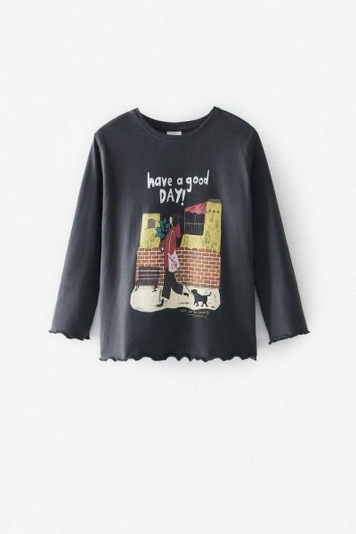 بلوز دخترانه 32852 سایز 7 تا 14 سال مارک ZARA   *