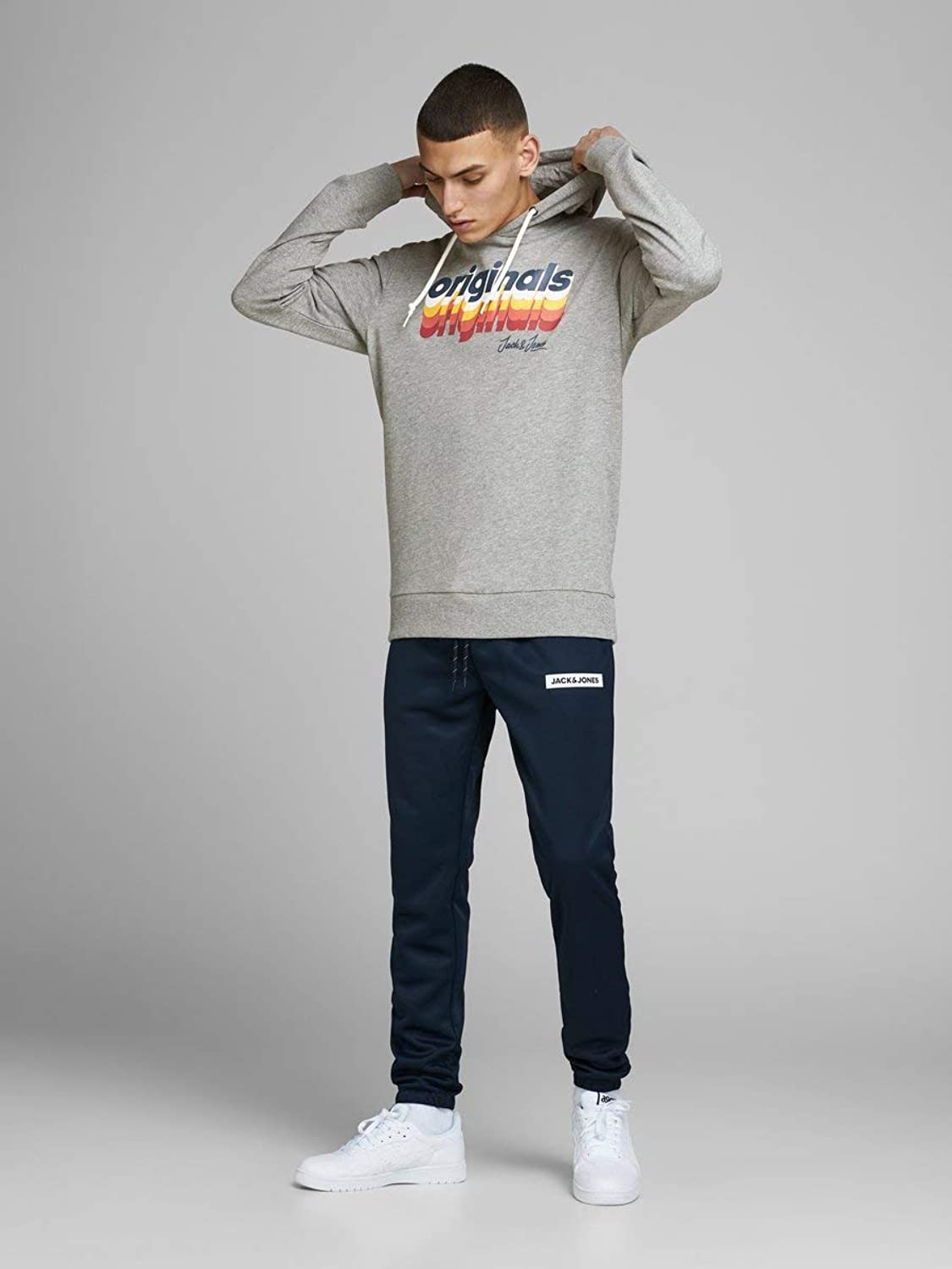 هودی پسرانه 32984 سایز 8 تا 16 سال مارک JACK&JONES