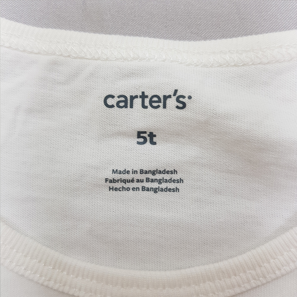 بلوز دخترانه 33261 سایز 3 ماه تا 5 سال مارک Carters   *