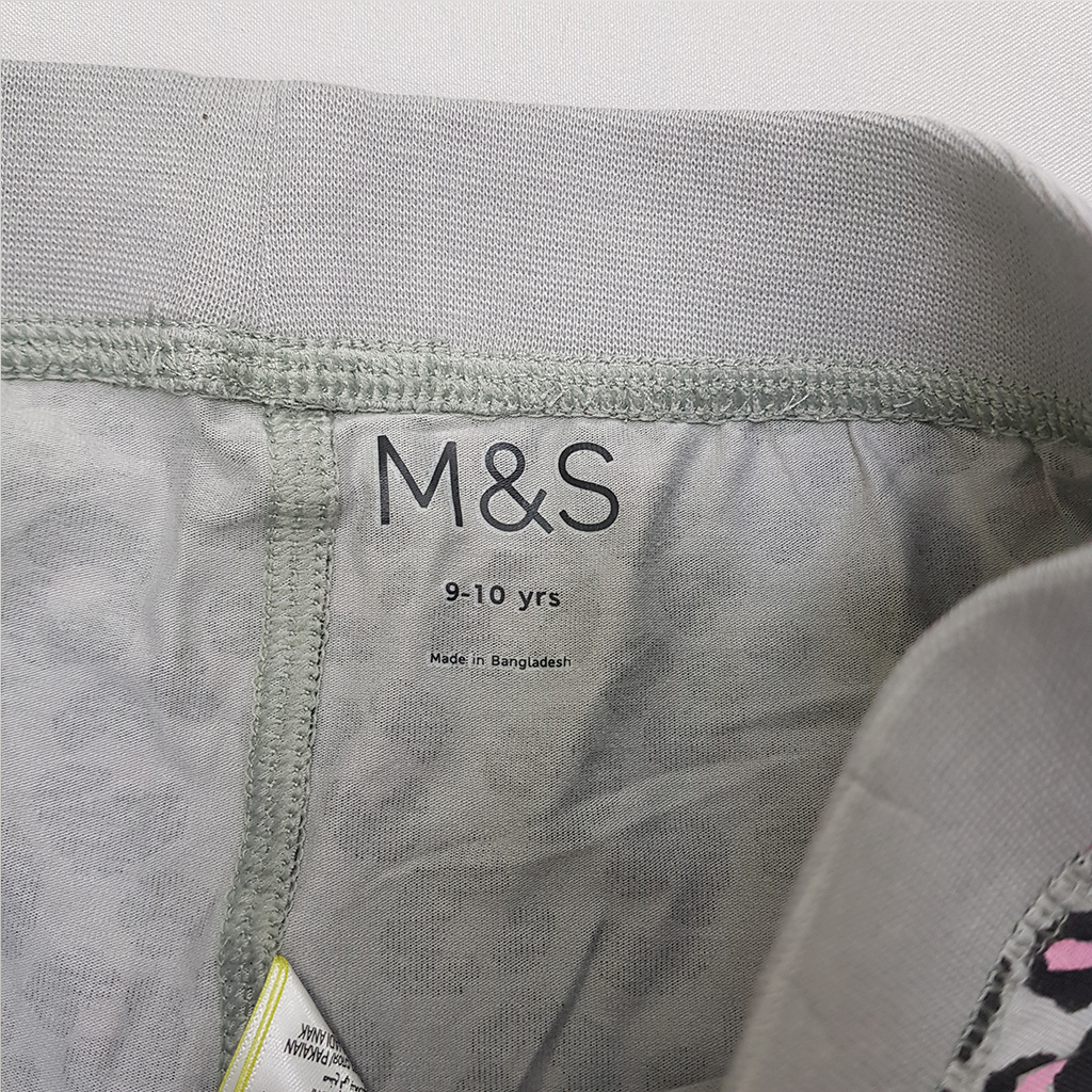 شلوار راحتی دخترانه 33925 سایز 8 تا 12 سال مارک M&S