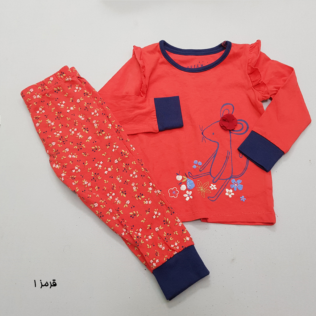 ست دخترانه 34149 سایز 1 تا 10 سال مارک Mothercare