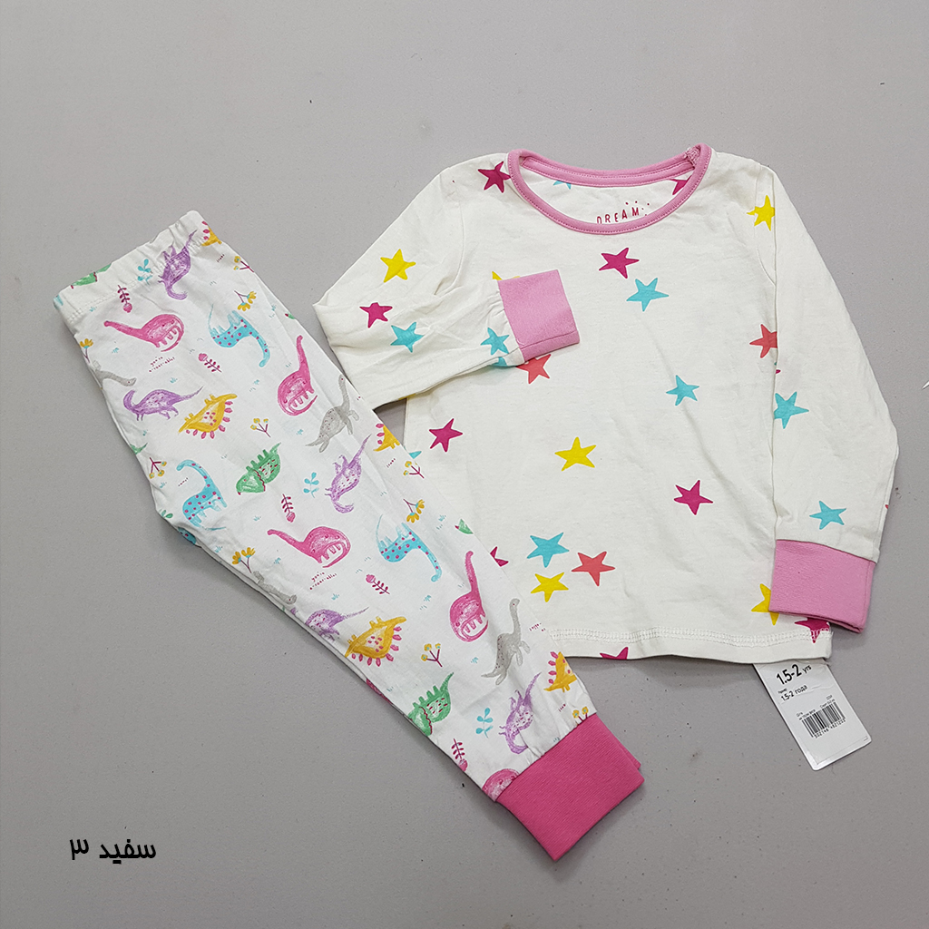 ست دخترانه 34171 سایز 1.5 تا 10 سال مارک Mothercare