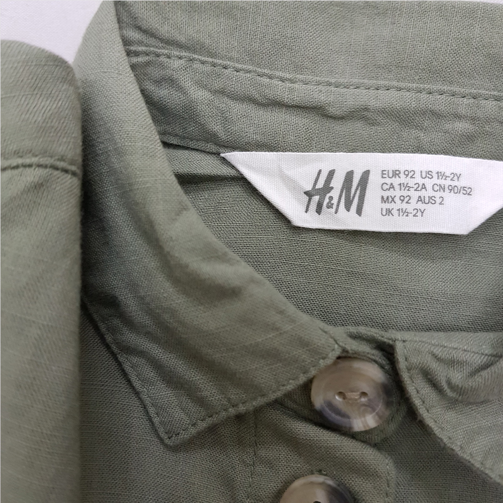 سارافون دخترانه 34538 سایز 1.5 تا 10 سال کد 2 مارک H&M