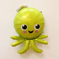 بالون با طراحی حیوانات دریایی (سبز) 2E 150 5 کد 409721