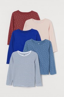 بلوز دخترانه 34673 سایز 1.5 تا 10 سال کد 2 مارک H&M