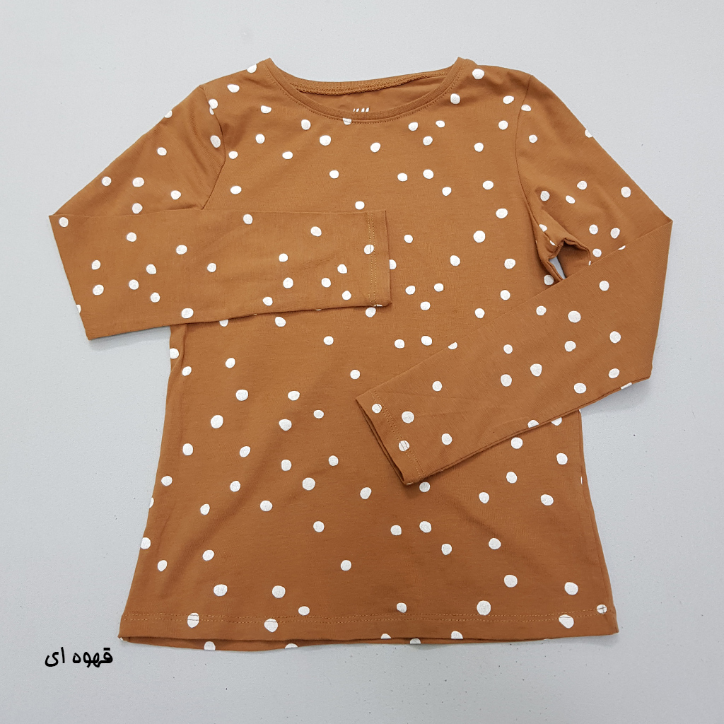 بلوز دخترانه 34673 سایز 1.5 تا 10 سال کد 6 مارک H&M