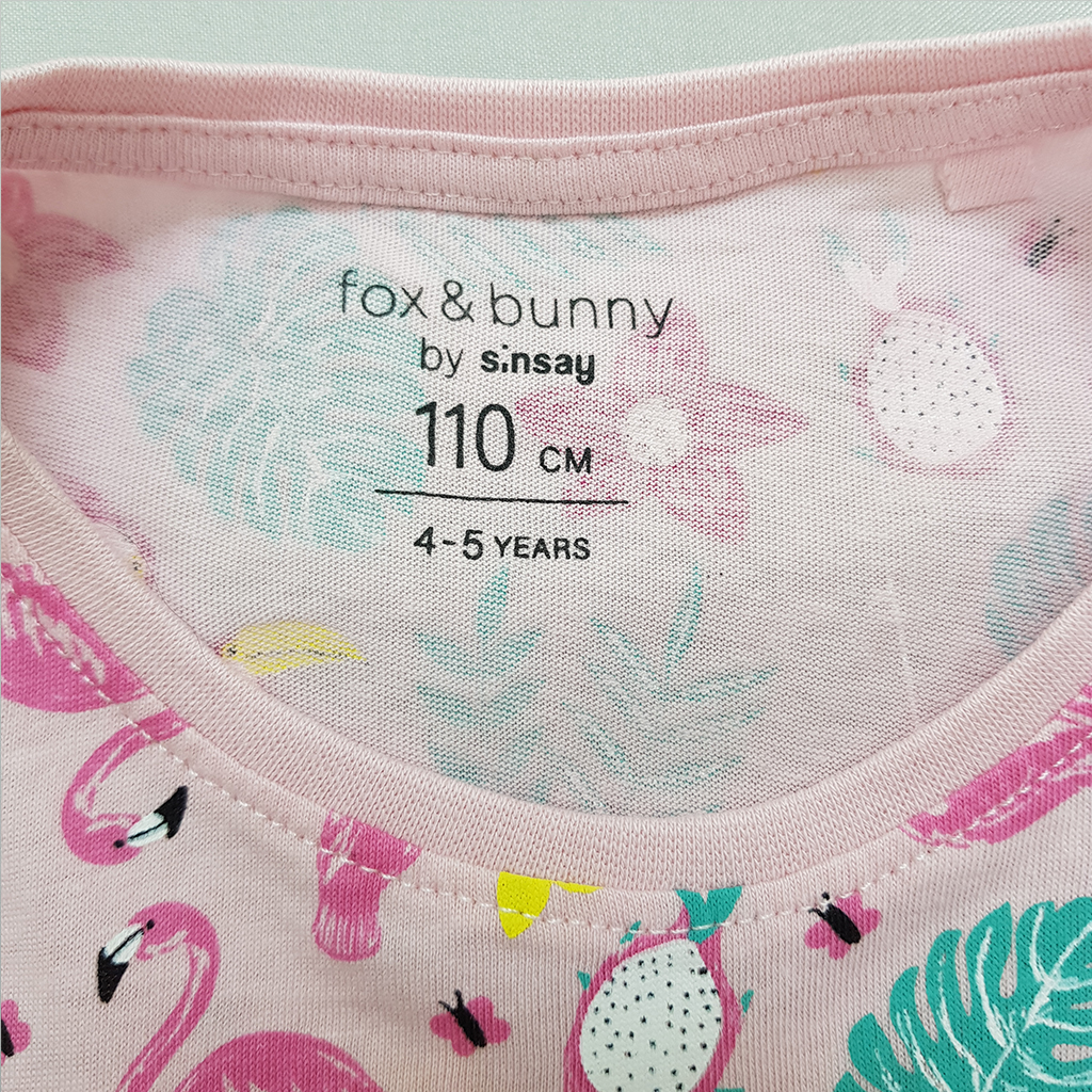 تی شرت دخترانه 36170 سایز 2 تا 10 سال کد 5 مارک Fox&bunny