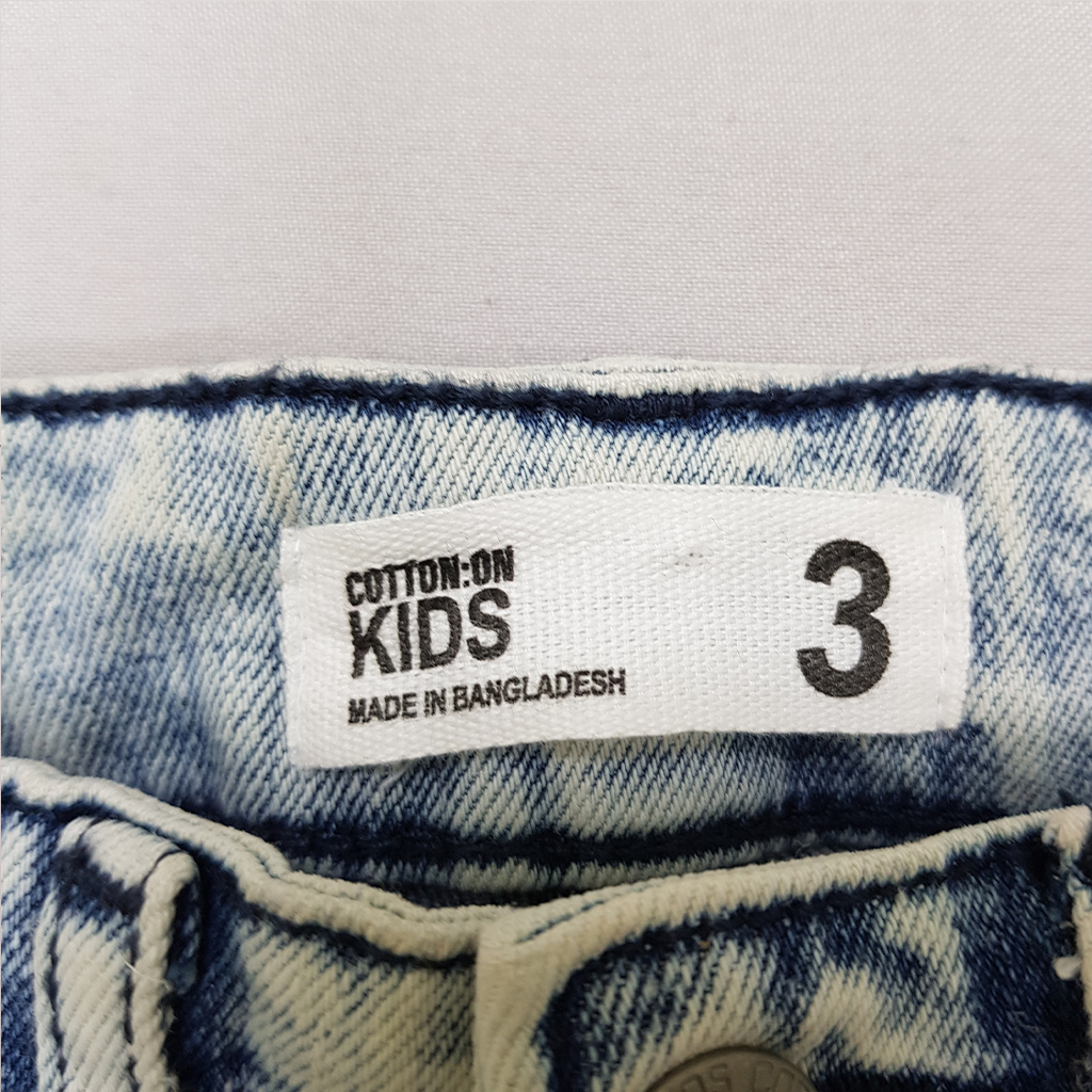 شلوارک جینز 36330 سایز 2 تا 7 سال مارک COTTON KIDS