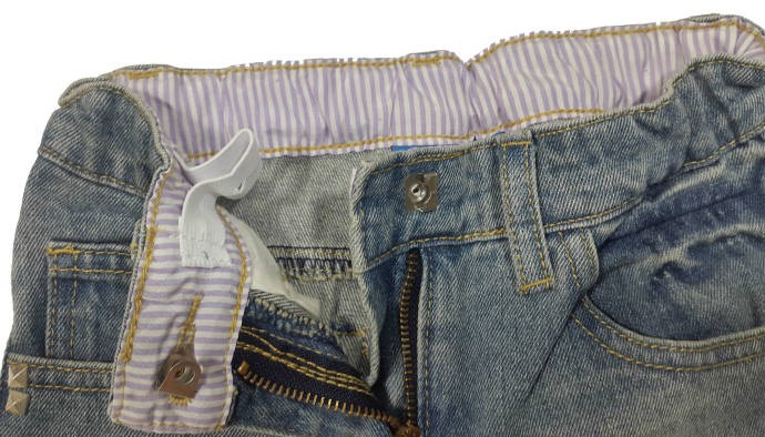 شلوار جینز دخترانه 10180 سایز 3 تا 10 سال مارک TIM TINE