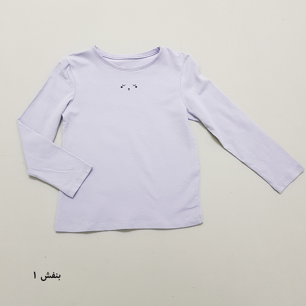 بلوز دخترانه 36688 سایز 1.5 تا 7 سال کد 1 مارک H&M