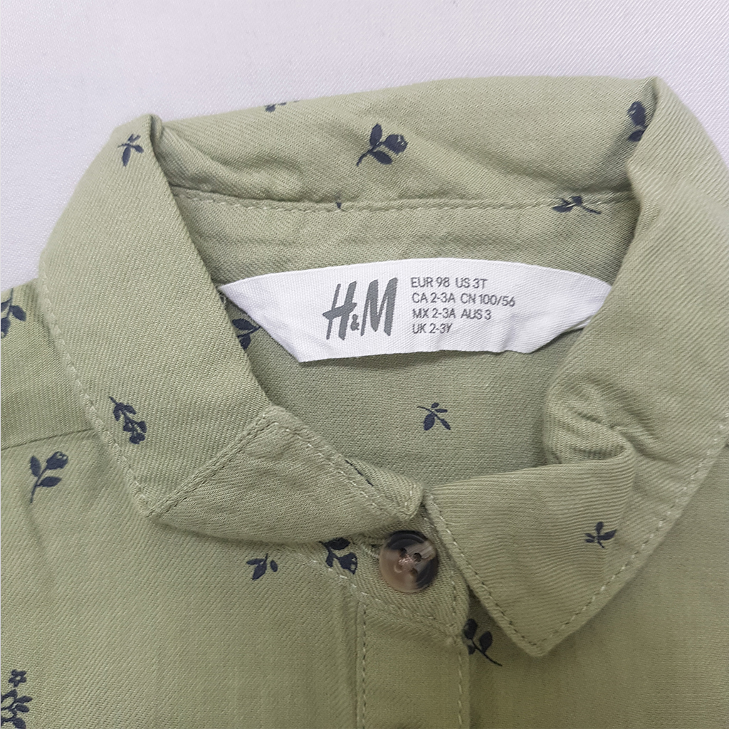 مانتو دخترانه 37095 سایز 1.5 تا 10 سال مارک H&M