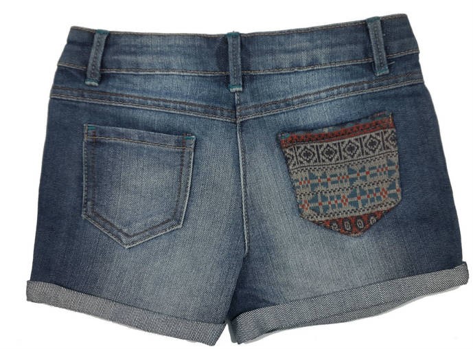 شورت جینز دخترانه 10215 سایز 4 تا 14 سال 