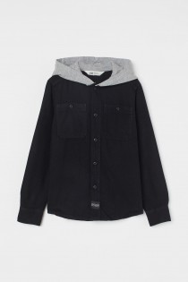 پیراهن کلاه دار پسرانه 37504 سایز 8 تا 12 سال مارک H&M