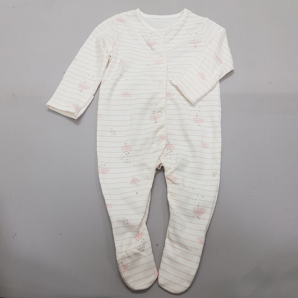 سرهمی جورابدار دخترانه 37770 سایز 1 تا 24 ماه مارک Mothercare   *