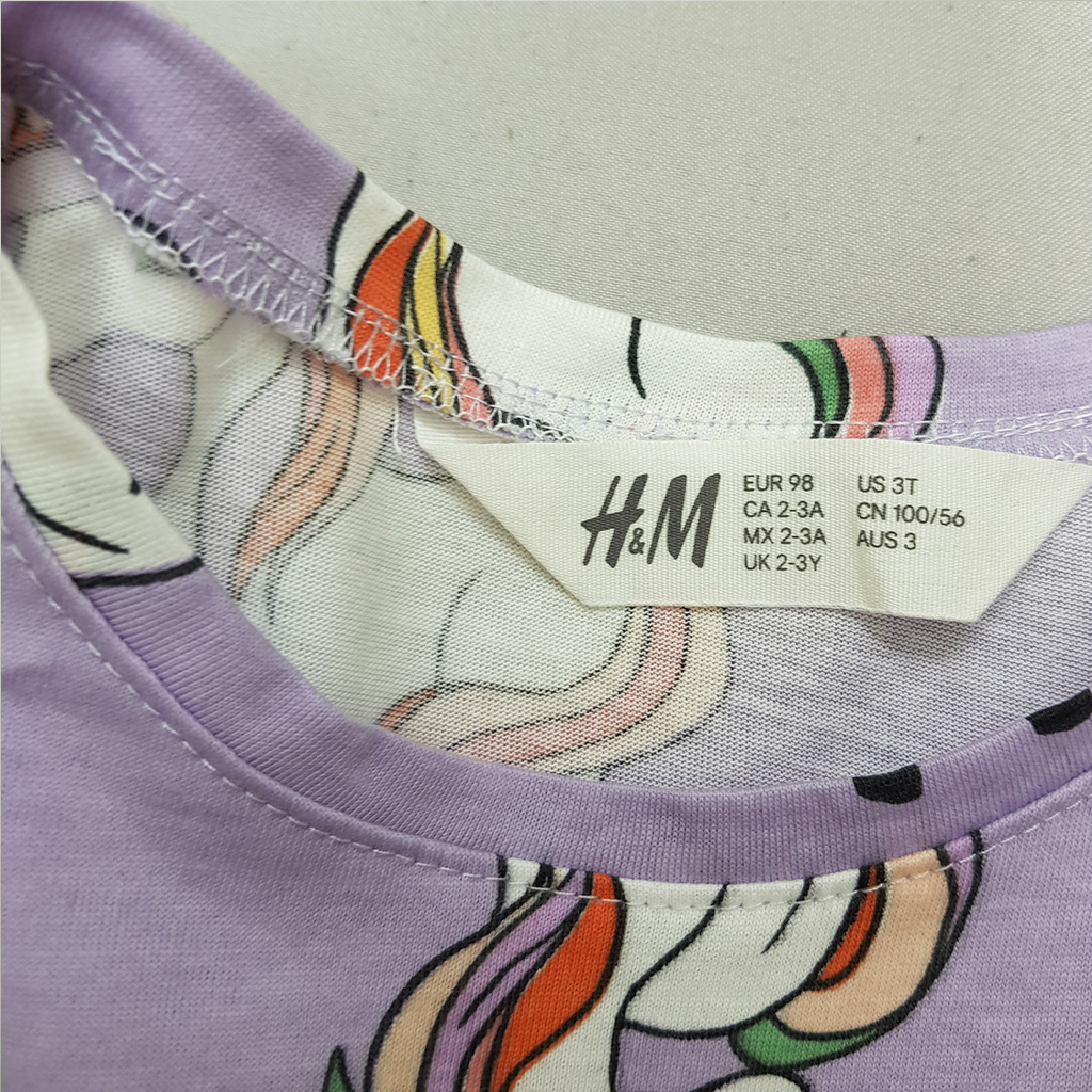 سارافون دخترانه 39490 سایز 2 تا 12 سال کد 5 مارک H&M