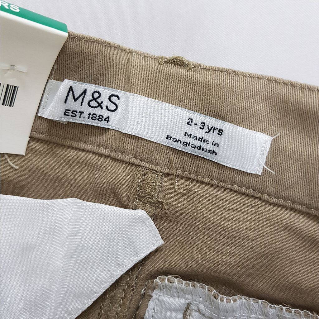 شلوار کتان پسرانه 39937 سایز 2 تا 14 سال مارک M&S   *