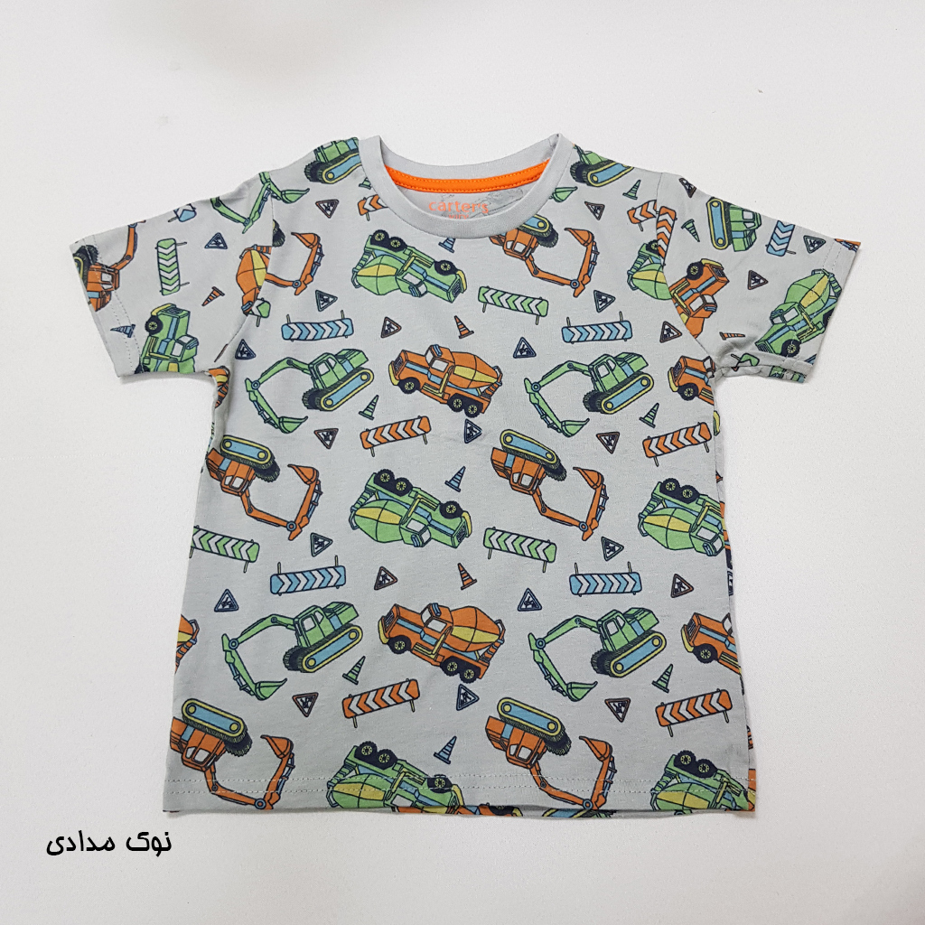 تی شرت پسرانه 39931 سایز 2 تا 10 سال مارک Carters   *