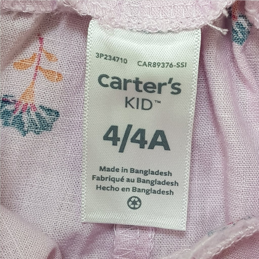 رامپر دخترانه 23257 سایز 4 تا 14 سال مارک Carters