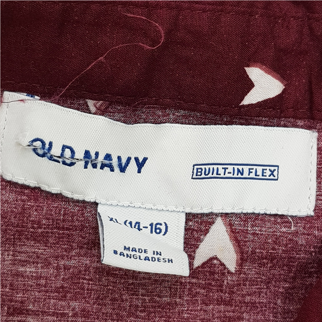 پیراهن پسرانه 23199 سایز 12 ماه تا 16 سال مارک OLD NAVY   *