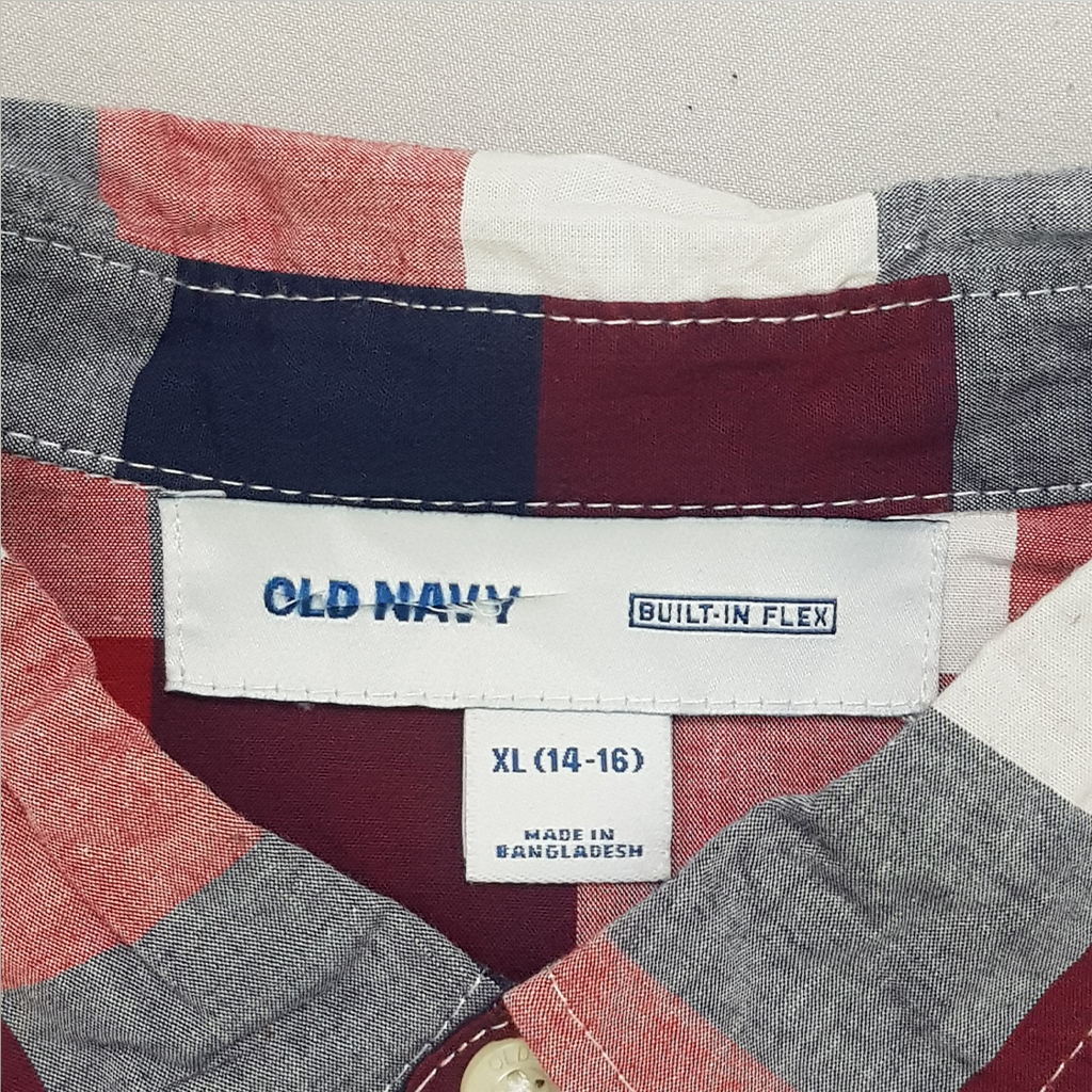 پیراهن پسرانه 23199 سایز 12 ماه تا 16 سال مارک OLD NAVY   *