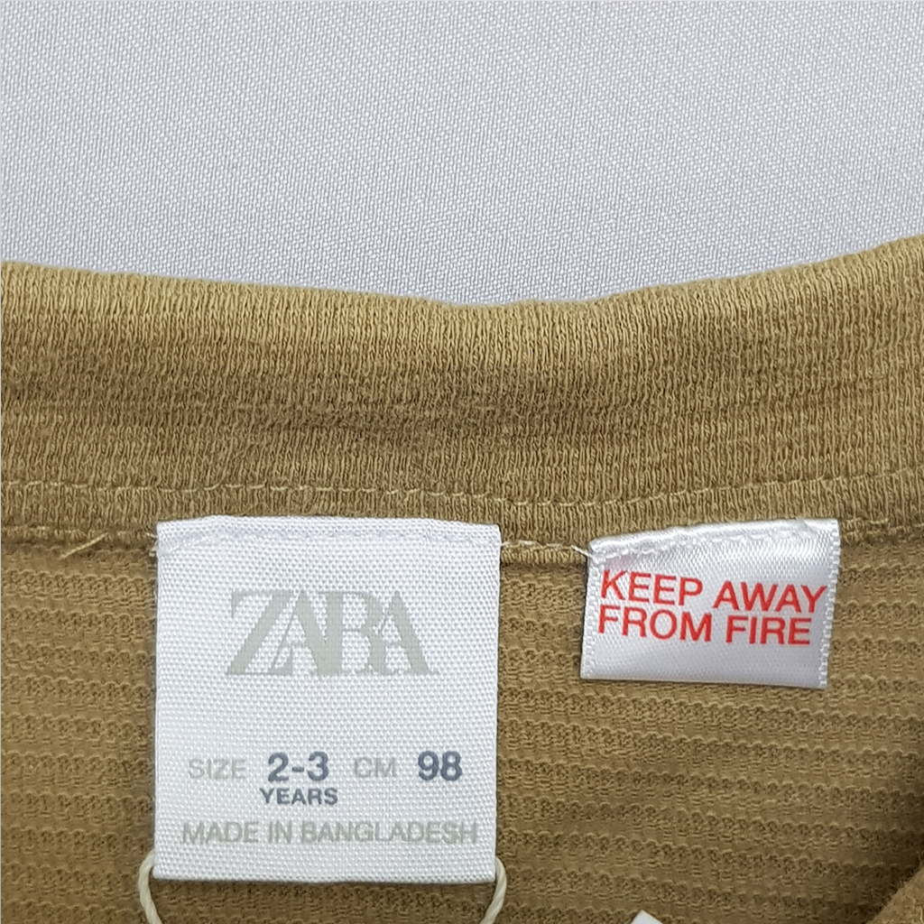 تی شرت 23385 سایز 12 ماه تا 5 سال مارک ZARA