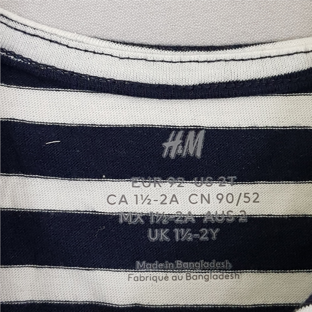 سارافون دخترانه 23443 سایز 1.5 تا 10 سال مارک H&M