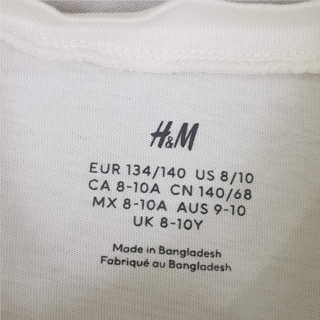 تی شرت پسرانه 23534 سایز 3 تا 12 سال مارک H&M