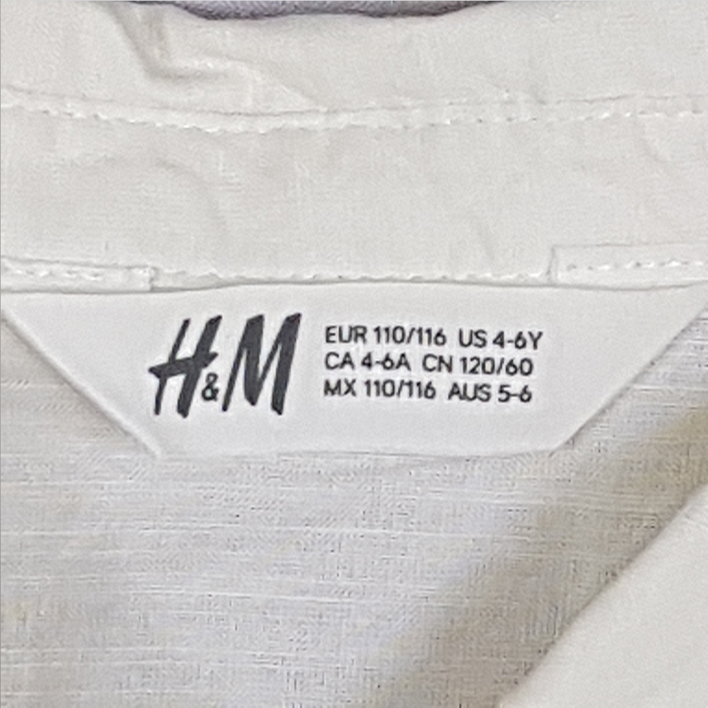 سارافون دخترانه 23549 سایز 2 تا 10 سال مارک H&M