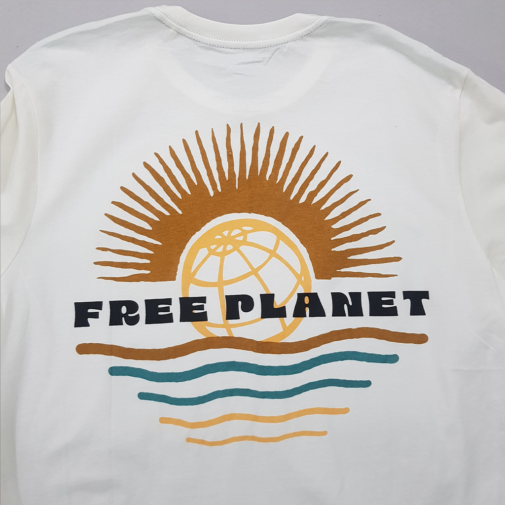 تی شرت مردانه 23628 کد 4 مارک Free Planet