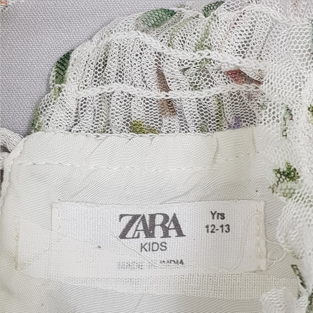 سارافون دخترانه 24538 سایز 2 تا 13 سال مارک ZARA