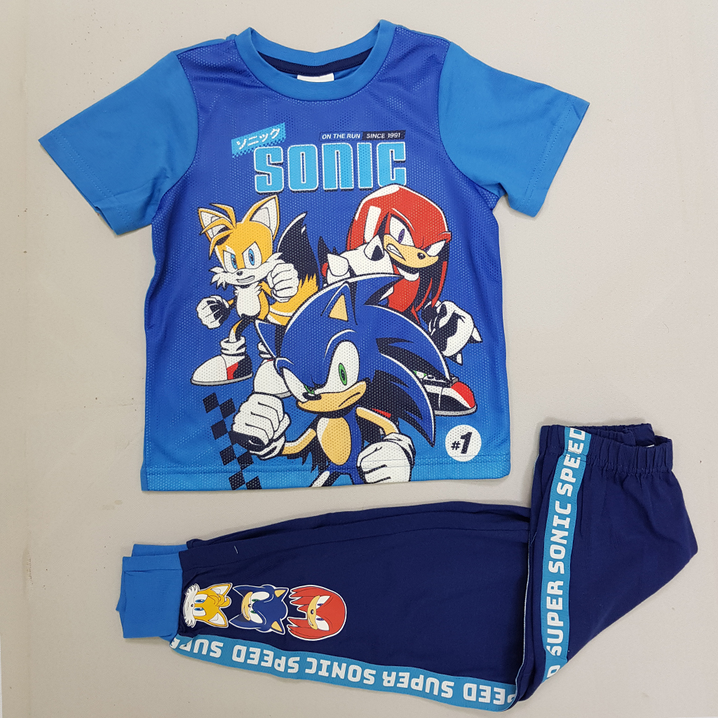 ست پسرانه 24563 سایز 4 تا 11 سال مارک SONIC