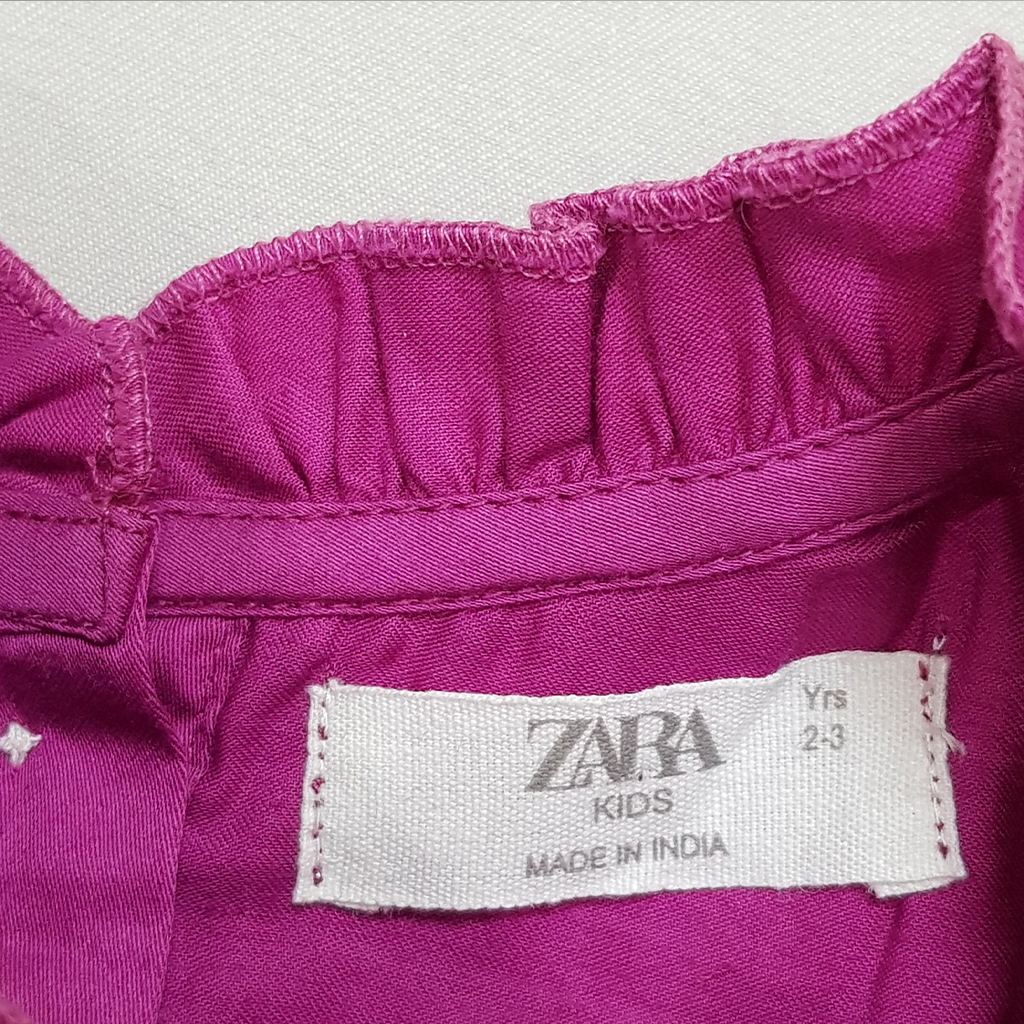 ست دخترانه 24513 سایز 2 تا 13 سال کد 4 مارک ZARA